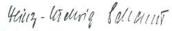 Unterschrift Heinz-Ludwig Salverius