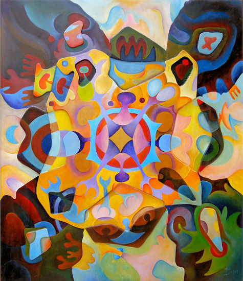 "Der zerstörte Schild" (07/83 - 69 x 81) "Der zerstörte Schild" (07/83 - 69 x 81)