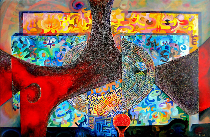 "Gegensätze" (05/59 - 120 x 80) "Gegensätze" (05/59 - 120 x 80)