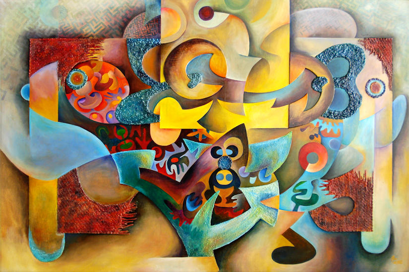 "Komposition" (05/62 - 120 x 80)