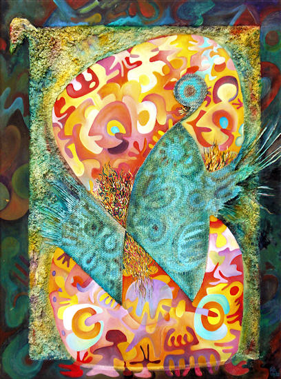 "Das sprengt den Rahmen" (04/52 - 61 x 81)