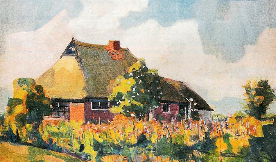 Das "Künstlerhaus" in Arle (um 1954) Das "Künstlerhaus" in Arle (um 1954)